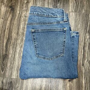 Dip Straight Leg Denim Blue Jeans 34x30